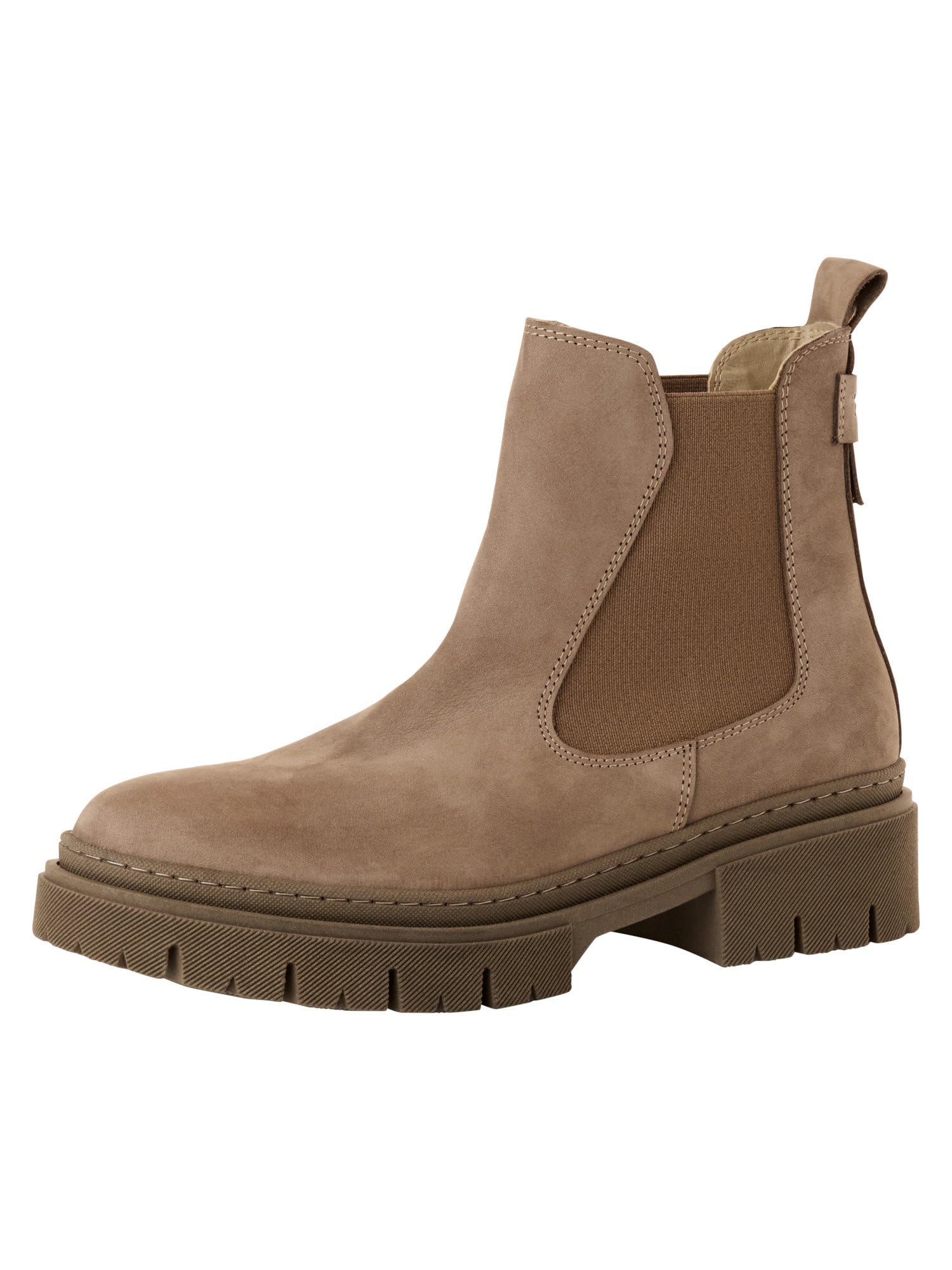 Tamaris Women's 1-25902-43 Chelsea Boot, Dune Nubuc, 7.5 UK