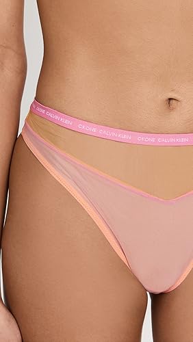 Miniatura 6 de Calvin Klein Ck One Sheer Pride Tanga de cintura alta para mujer