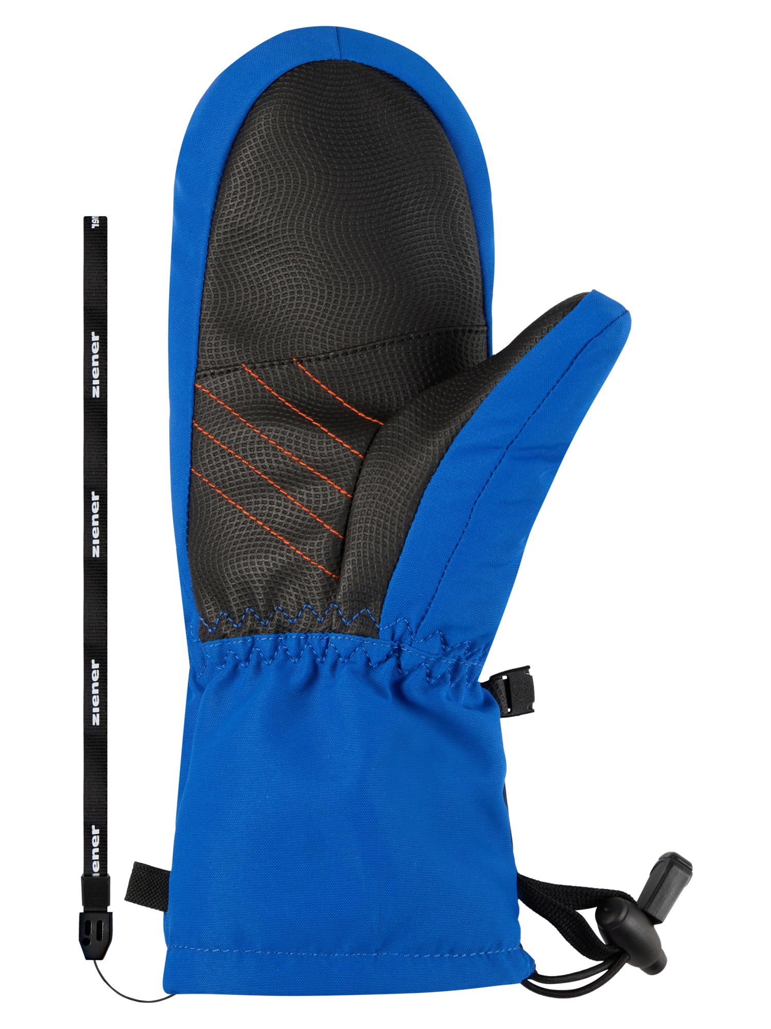Ziener Lavalino-Z - Guanti da sci per bambini, impermeabili, in lana, extra caldi, blu cobalto scuro, 7