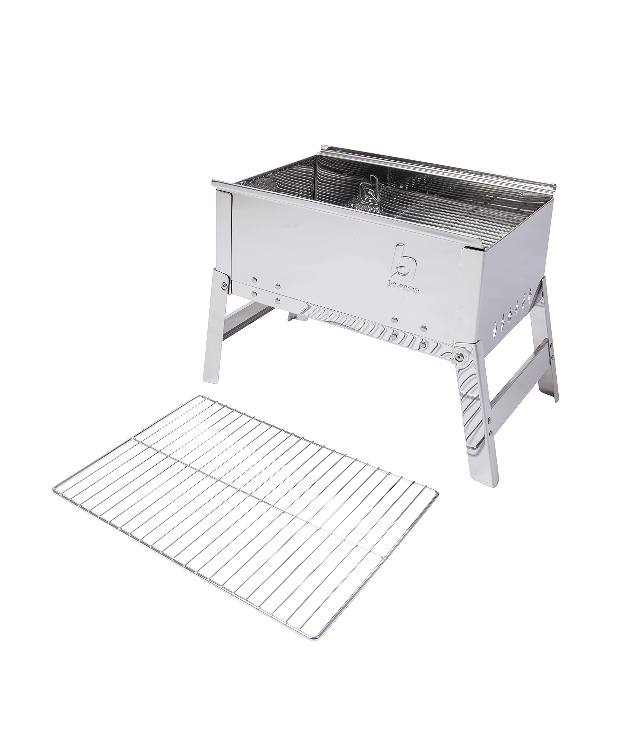 Bo-Camp - Grill - Kompaktowy - Deluxe - RVS