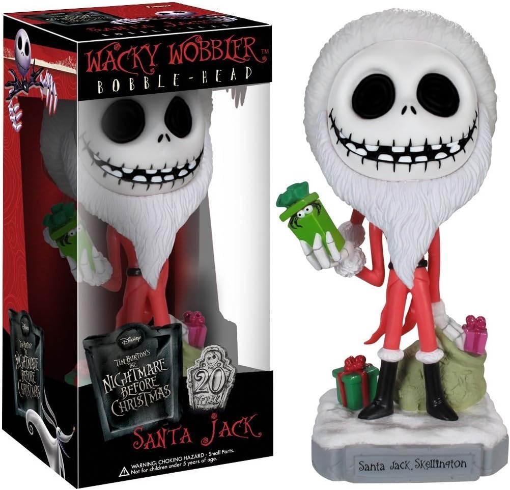🛒 Crаzу Dеаlѕ The Nightmare Before Christmas Santa Jack Skellington Wacky Wobbler