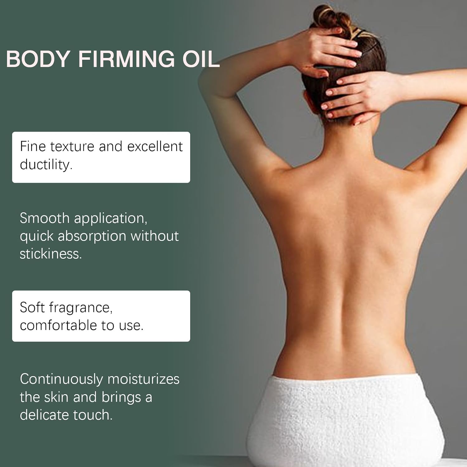 Hydrating Collagen Oil For Body & After Shower,Moisturizing Anti Aging Silk Body Oils for Women & Men,Smooth & Anti Wrinkles,Helps Soften Appearance Of Crepey Skin,3.38 Fl Oz (Pack of 2)
