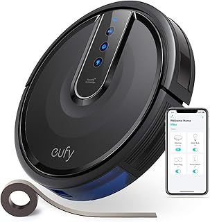eufy [BoostIQ] RoboVac 35C, Robot Vacuum Cleaner, Wi-Fi, Upgraded, Super-Thin, 1500Pa Strong Suction, Touch-Control Panel,...