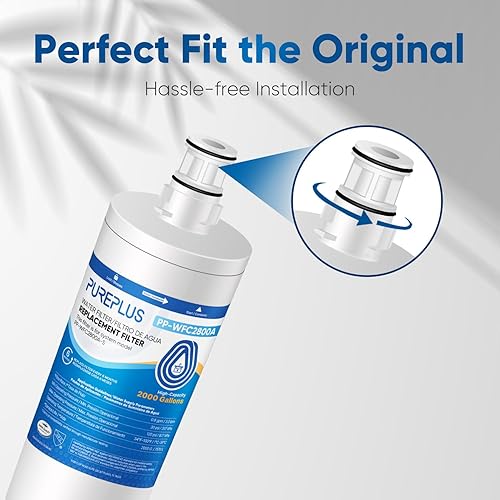 Miniatura 6 de PUREPLUS 3US-AF01 - Filtro de agua para debajo del fregadero, compatible con el estándar 3US-AF01, 3US-AS01, AP Easy C-CS-FF, WHCF-SRC, WHCF-SUFC,