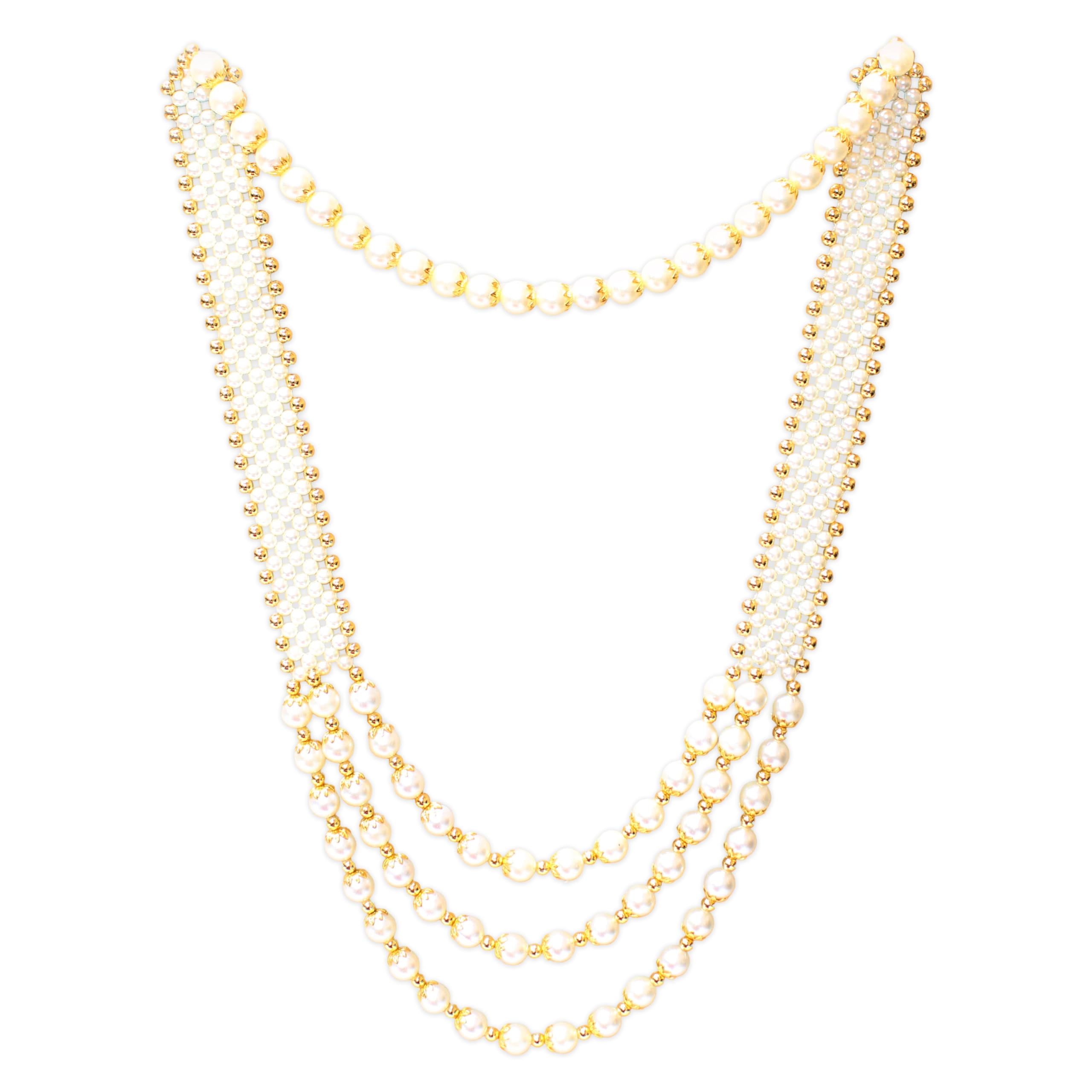 Multi string Necklace Jewellery for Groom Dulha Moti Mala Haar for Men or other useful occassion