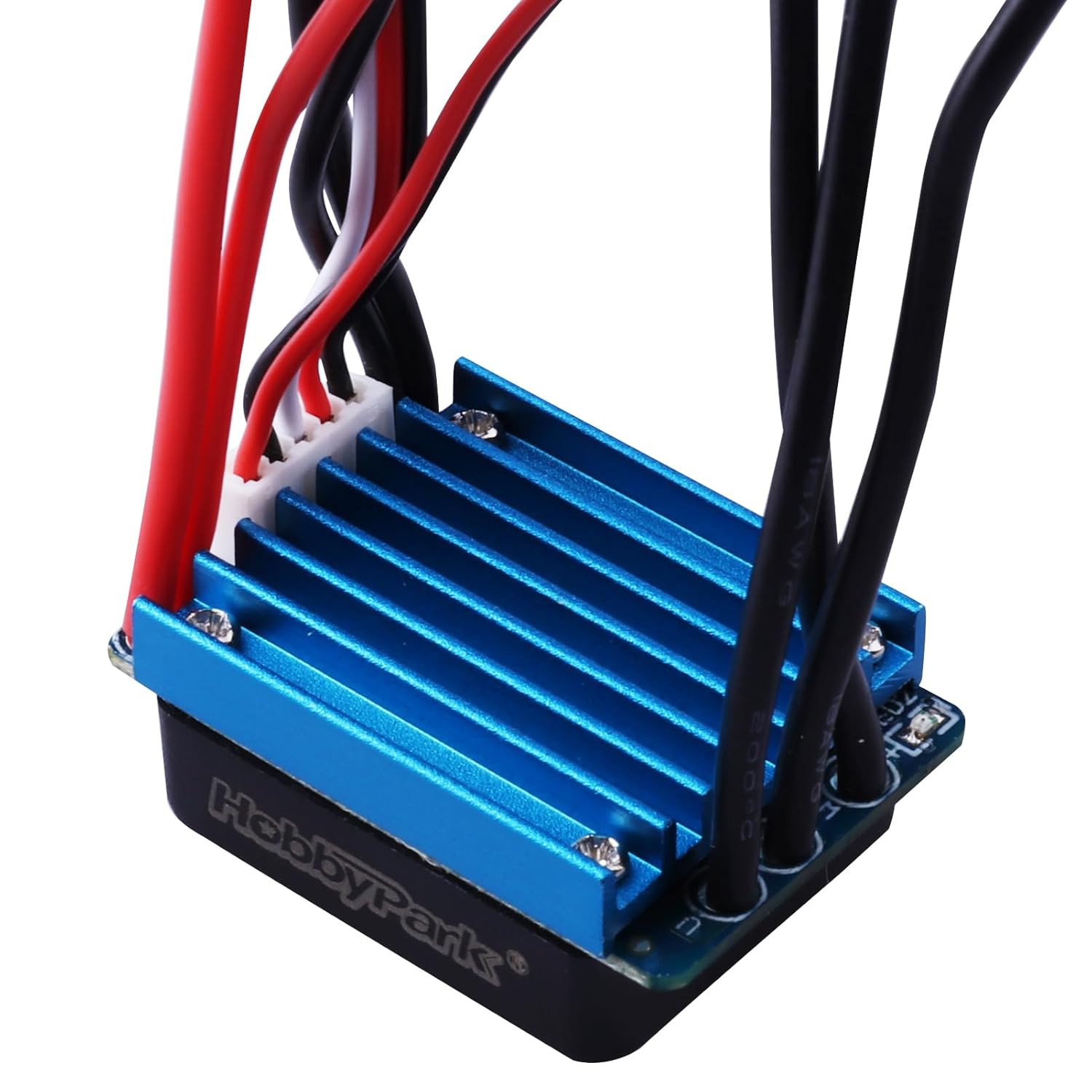 HobbyPark 2435 4800KV Brushless Motor and ESC Combo 25A Electric Speed Controller for Traxxas 1/18 LaTrax Teton Desert Prerunner Rally, 1/16 Revo RC Cars Trucks