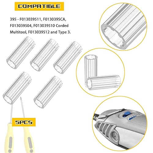 Miniatura 6 de Acoplamiento de múltiples herramientas de repuesto para Dremel 395 Herramientas eléctricas Acoplamiento NUEVO (paquete de 5)