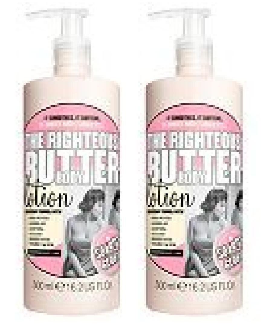 Soap Glory The Righteous Butter Body Lotion x 500ml by Soap And Glory 2 pack