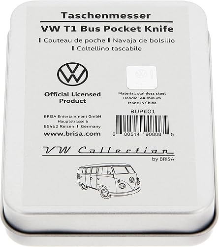 Miniatura 6 de BRISA VW Collection - Cuchillo de bolsillo multifuncional 3D Volkswagen, archivo, tijeras, abrebotellas y latas