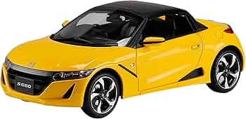 京商　サムライ　ミニカー　S660 カーニバルイエロー 京商 サムライ ミニカー S660 カーニバルイエロー - メルカリ