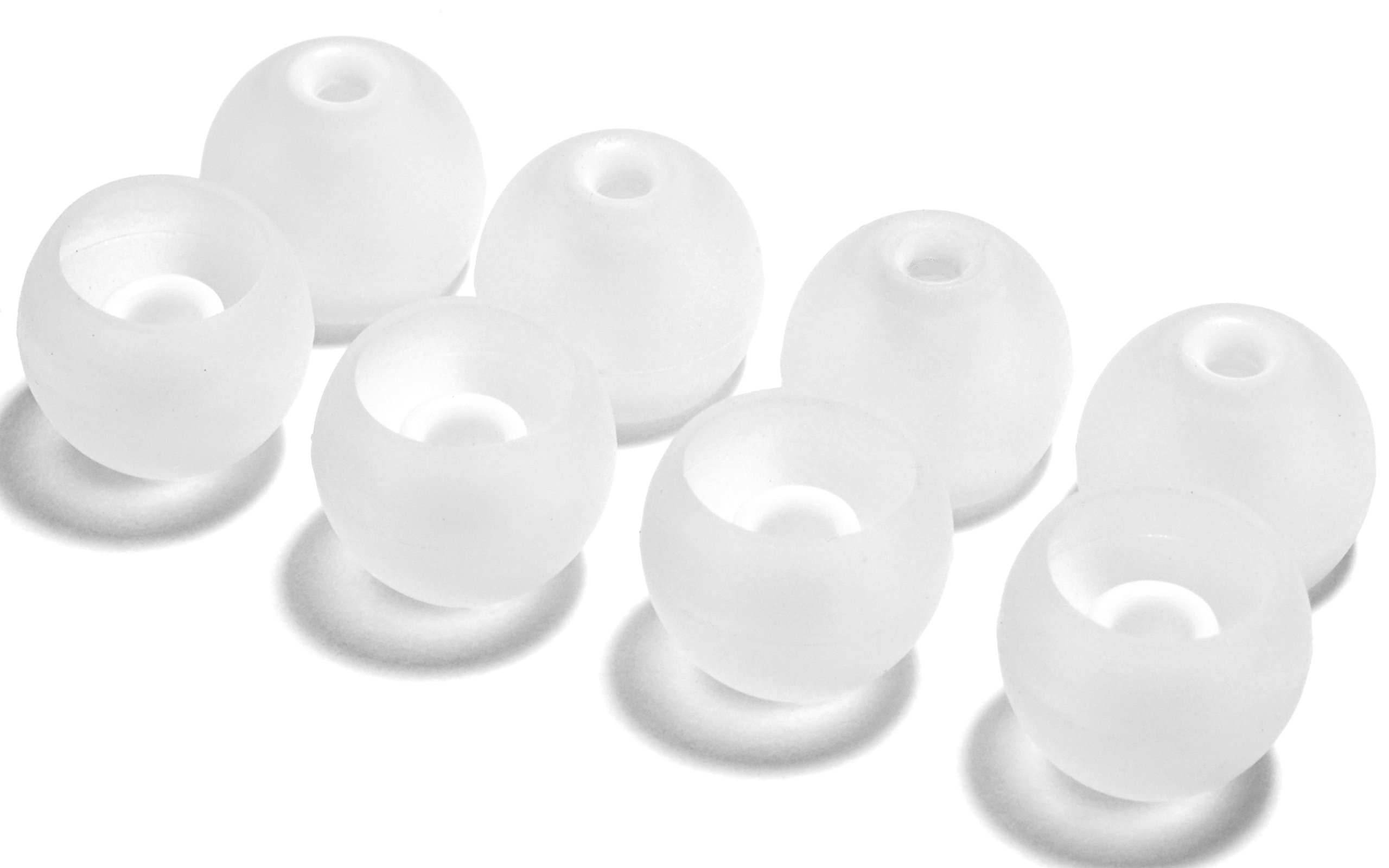 Replacement Silicone Earbud Tips Compatible with Apple iPod in-Ear MA850G/A Earphones (Medium)