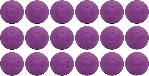 Miniatura 61 de Pelotas de lacrosse Velocity - 1, 2, 3, 6, 12, 18, 24, 36, 60 y 120 paquetes - para práctica, tamaño oficial aprobado por la NFHS y la universidad
