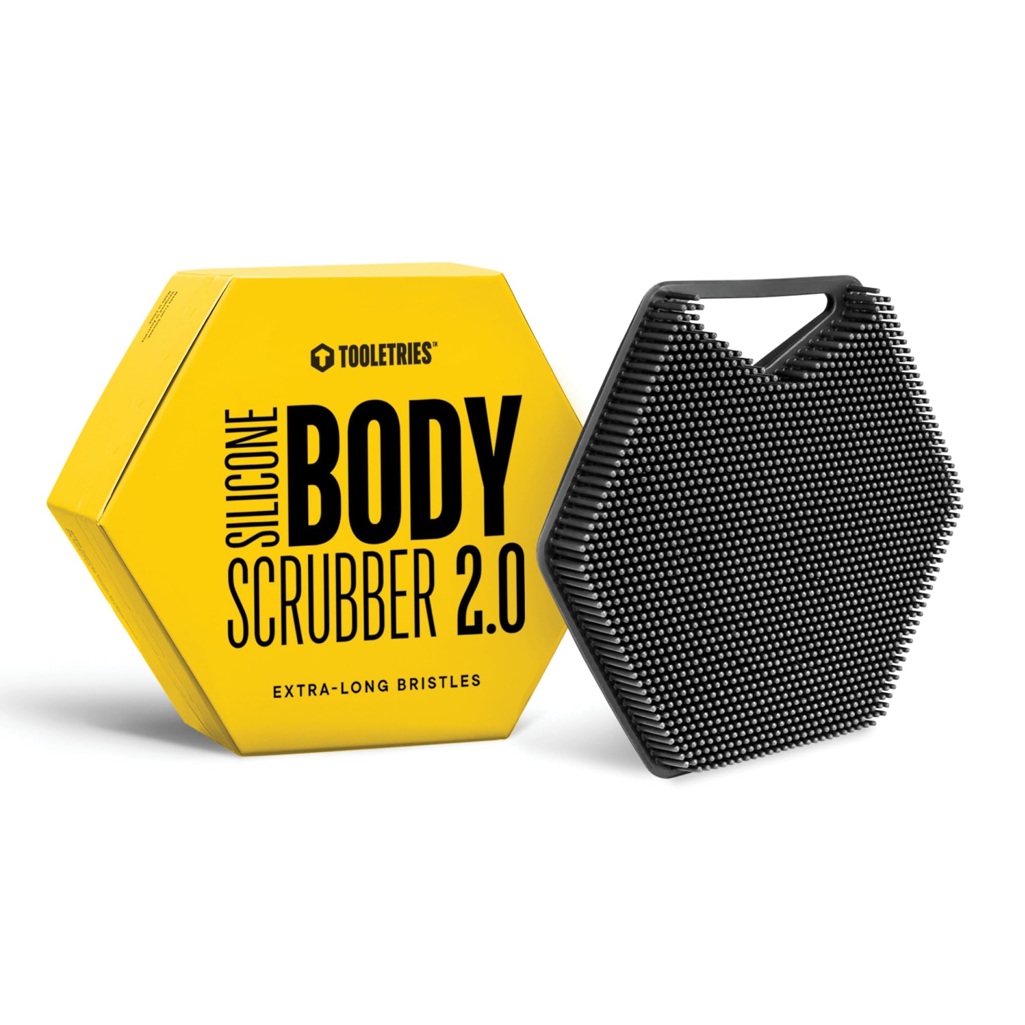TOOLETRIES Premium Silicone Body Scrubber 2.0