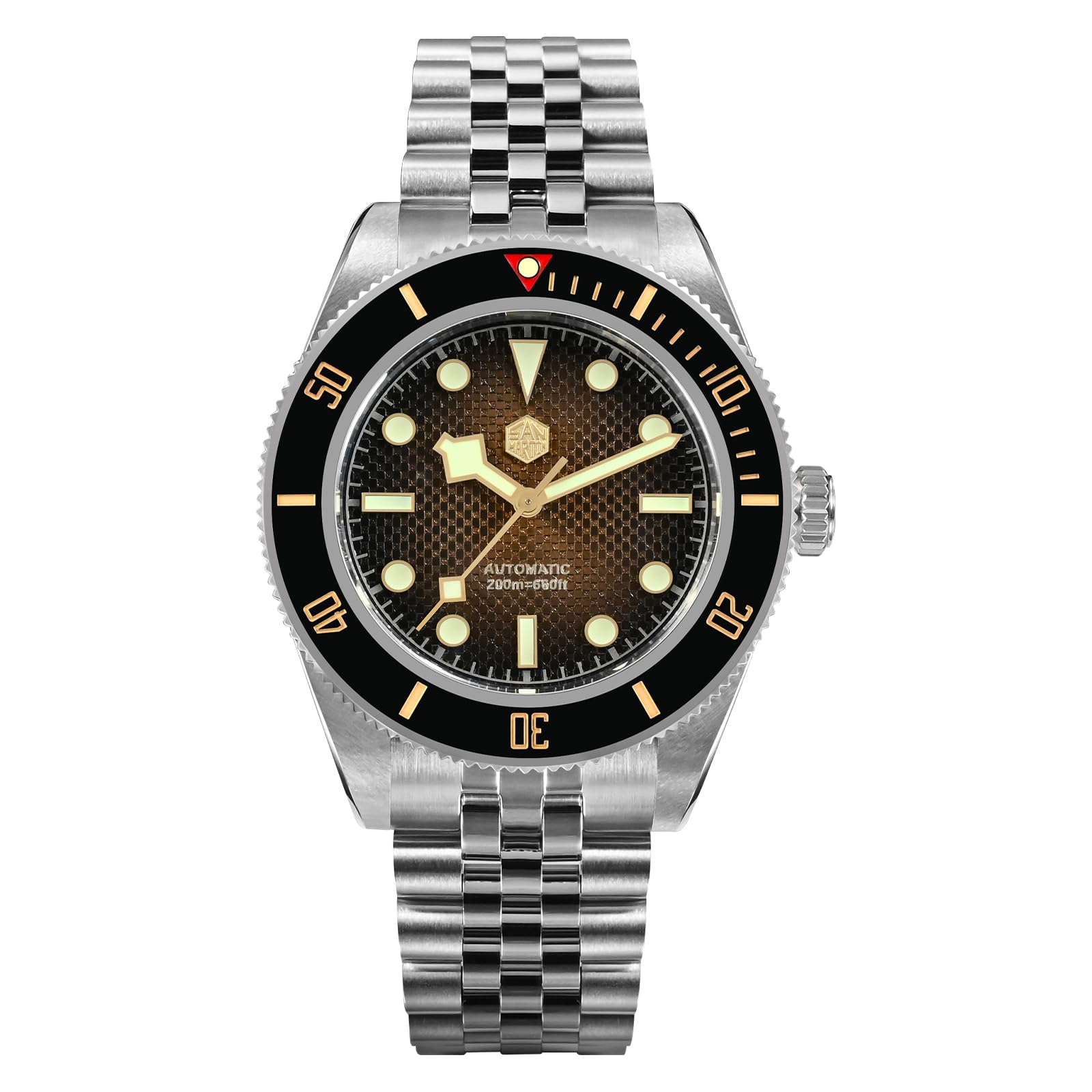San Martin SN0128 BB58 Relógio automático 40 mm mergulho relógios