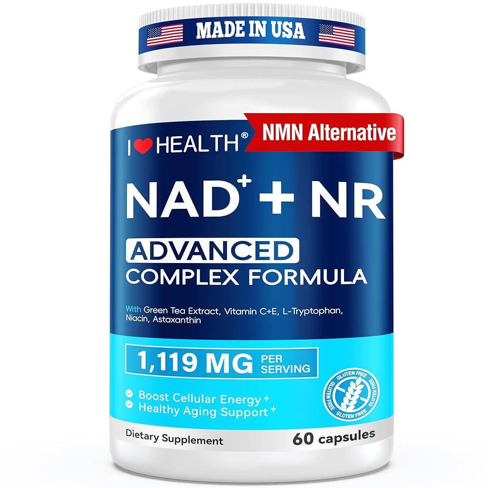 Amazon.com: NAD Supplement 1119 mg with NR | Advanced