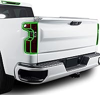 Vista 8 de BOGAR TECH DESIGNS Kit completo de tinte de luz para faros delanteros compatible con Chevy Silverado 2022-2025, humo oscuro