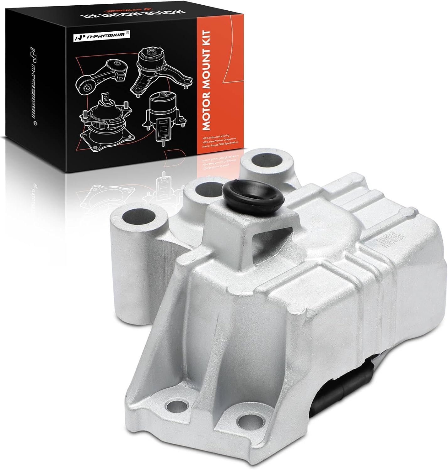 A-Premium Front Right Passenger Side Engine Motor Mount Compatible with Jeep MP Series Compass 2017-2022, 2.4L