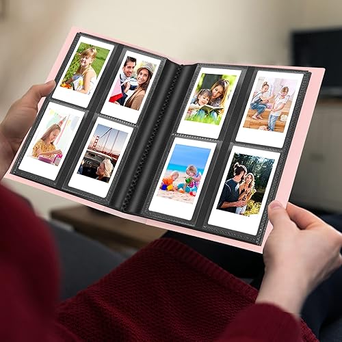 Miniatura 8 de Álbum de fotos de 192 bolsillos para cámara instantánea Fujifilm Instax Mini, álbum de fotos de 2 x 3 pulgadas para papel fotográfico Zink Zero Ink