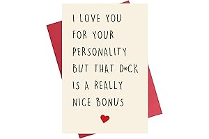 Special Anniversary Card, Funny Dirty Valentine's Card for Husband