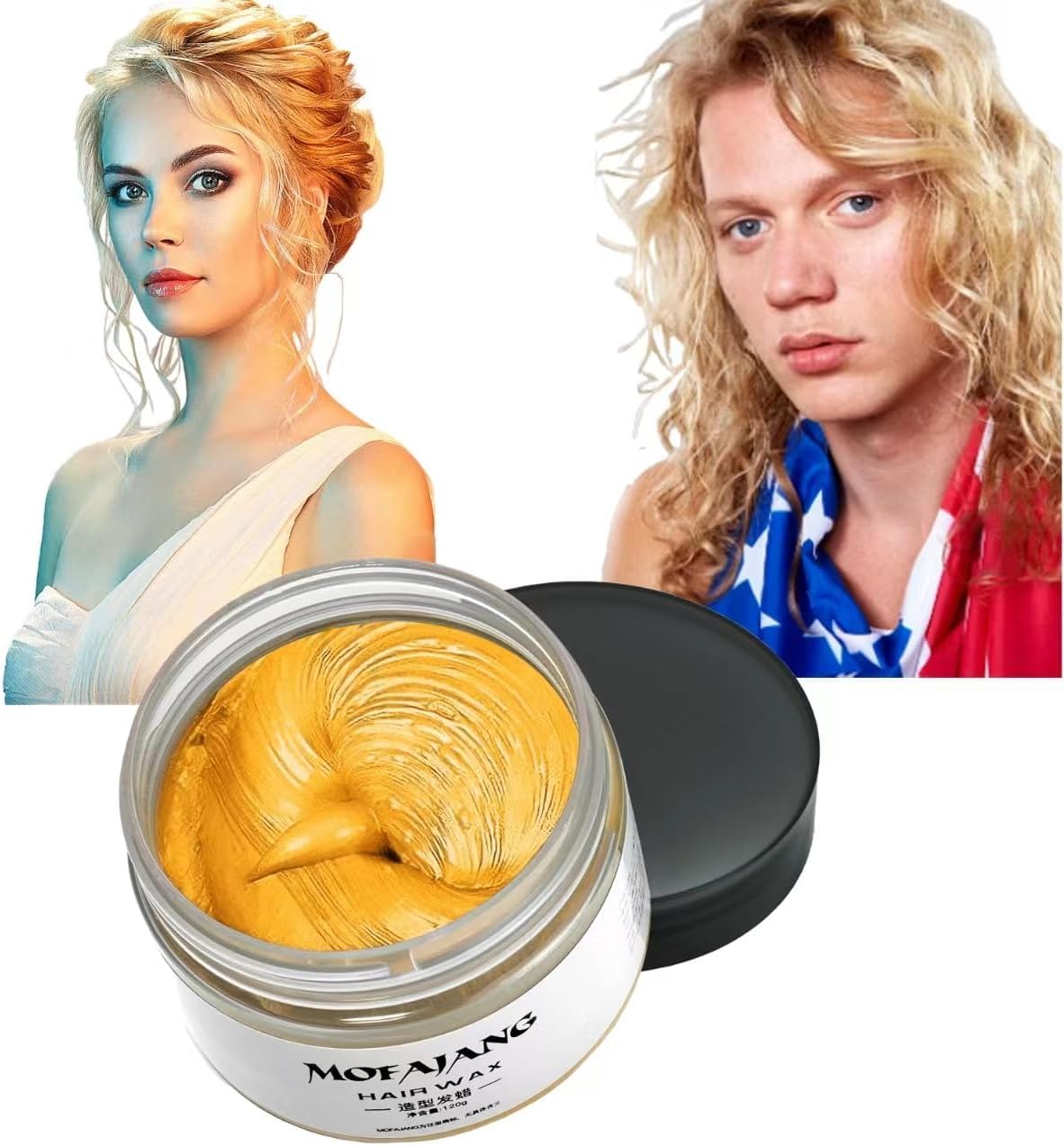 Gold Hair Styling Clays