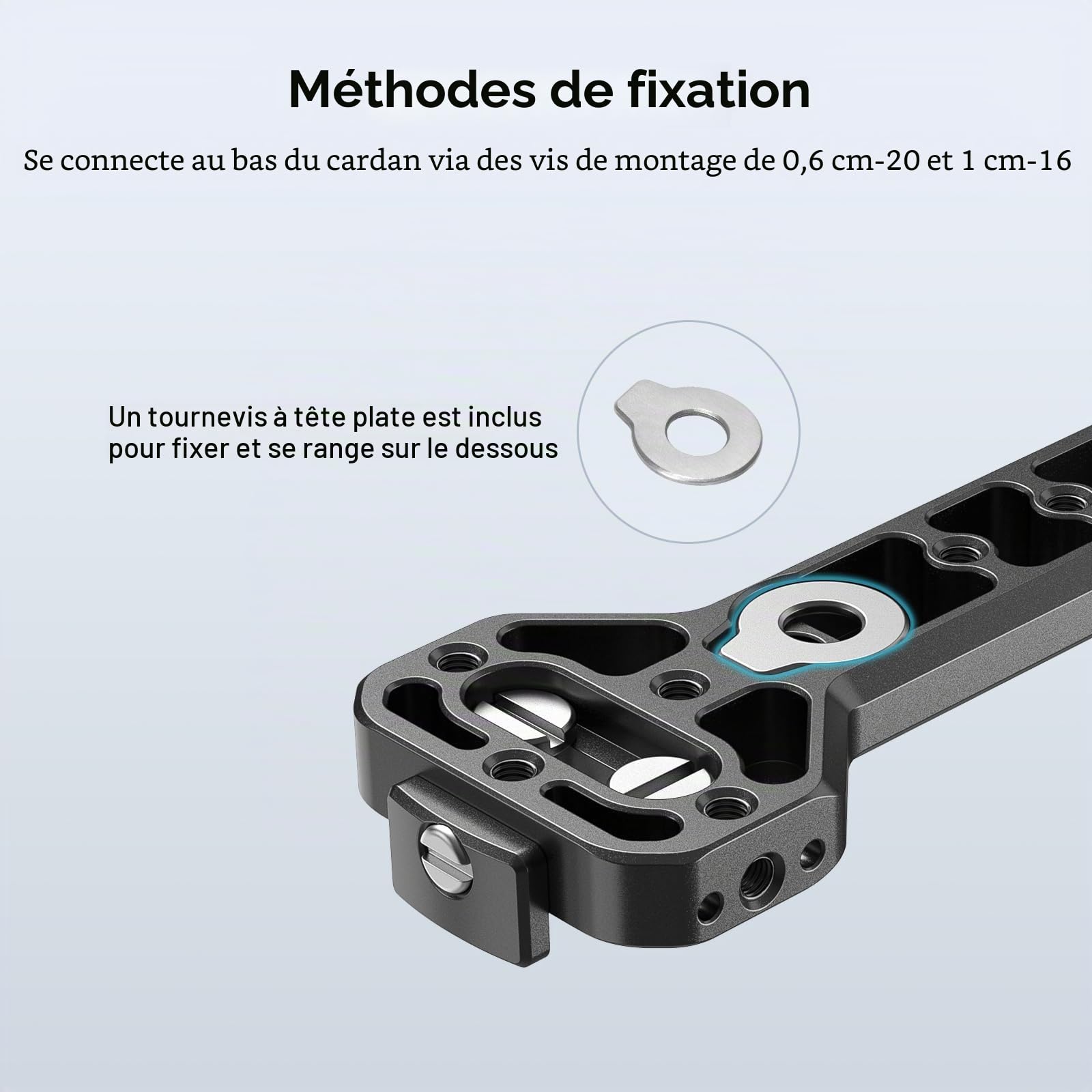 SMALLRIG Poignée Latérale en Aluminium avec Design Plié pour DJI RS 4 Mini/RS 4/RS 4 Pro/RS 3/RS 3 Pro/RS 3 Mini/RS 2/RSC 2/Ronin-S/Ronin-SC, pour ZHIYUN Crane 2S/2/V2-2786C
