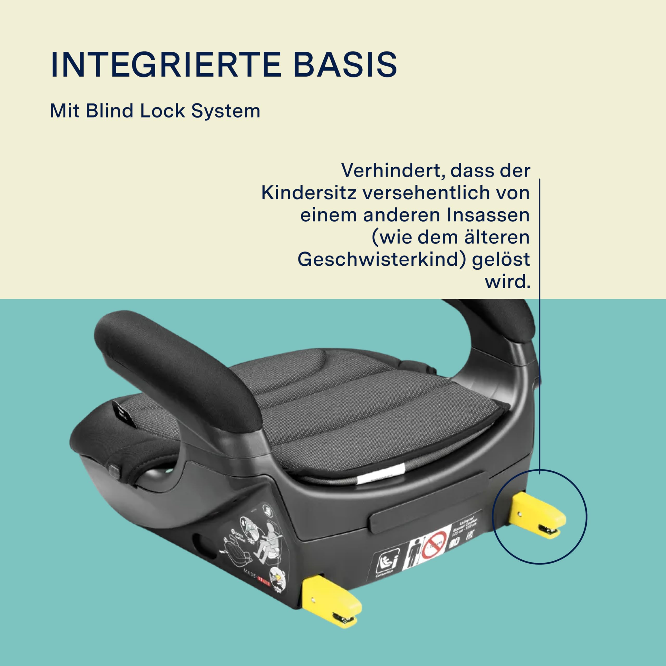 Peg Perego Viaggio Shuttle Autositz ISOFIX 125-150 cm 22-36 kg Crystal Black