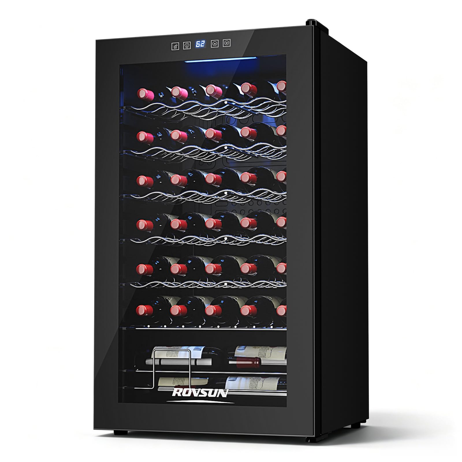 ROVSUN wine34 Wine Cooler White
