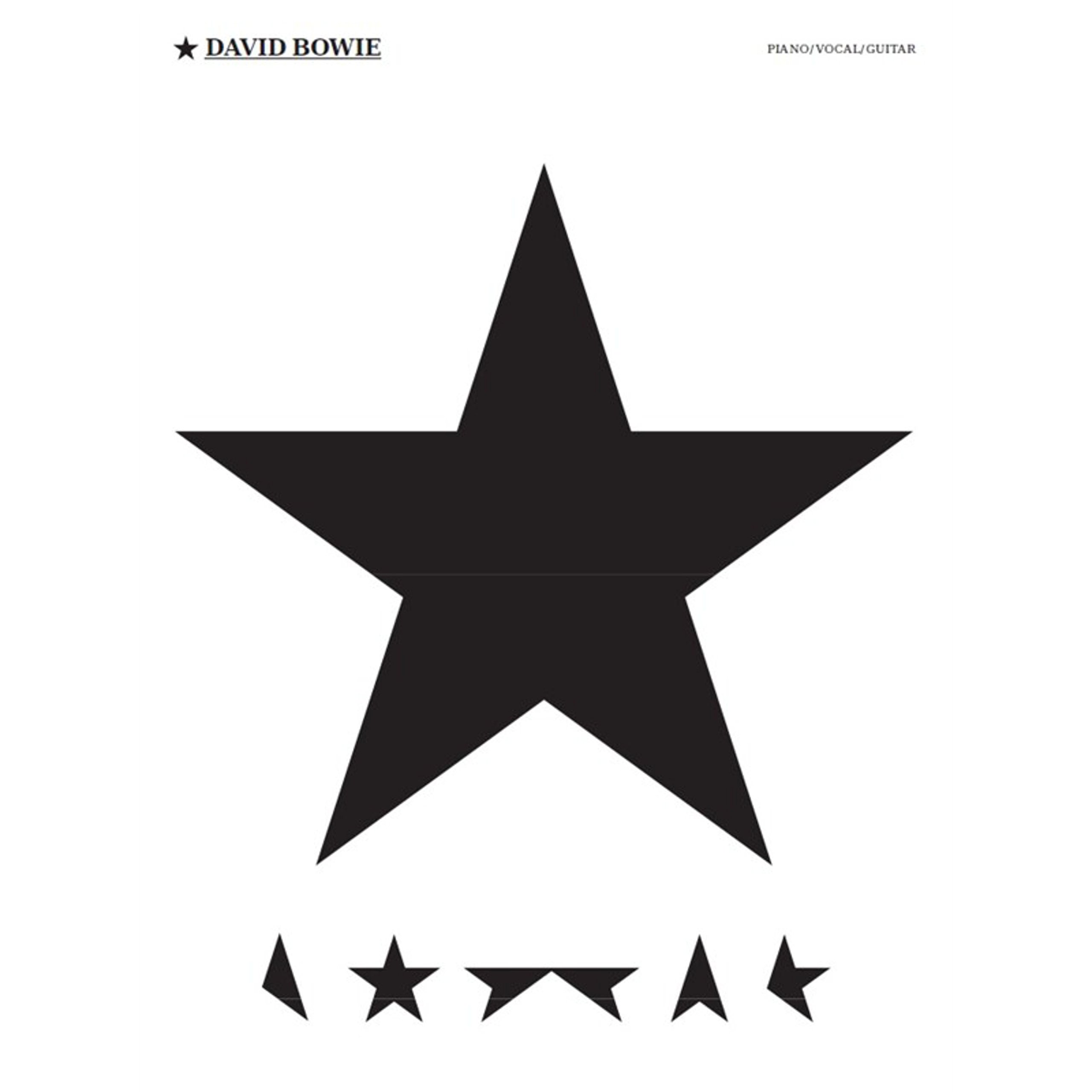 David Bowie - Blackstar - Piano, Vocal and Guitar Chords