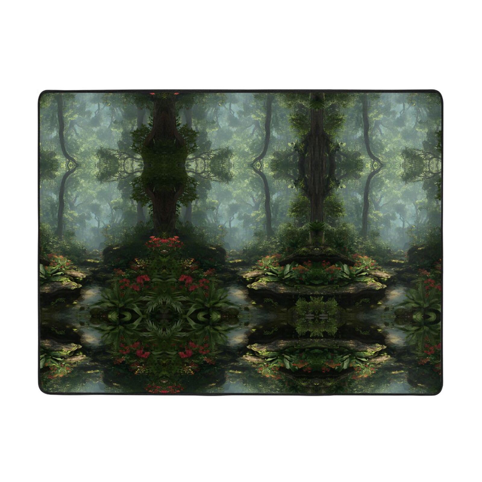 Tapis de sol en flanelle absorbant et durable pour sublimer votre intérieur avec confort