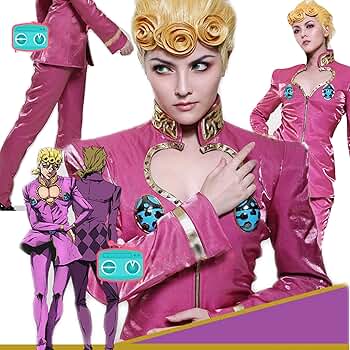 ジョジョの奇妙な冒険　黄金の風　ジョルノ・ジョバァーナコスプレ ジョジョの奇妙な冒険 第5部 黄金の風 ジョルノ・ジョバァーナ