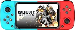 Controlador de jogo sem fio para iPhone, Android, PC, joystick de gamepad móvel ADITAM Bluetooth para iPhone 14/13/12/11, Samsung, Xiaomi, Huawei, Realme, Motorola, com botão programável M1/M2 -