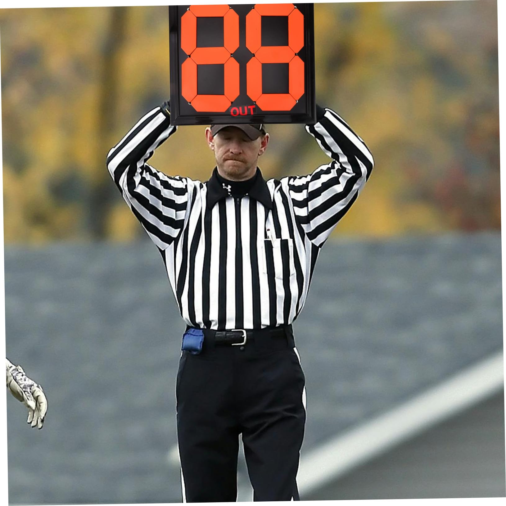 Toddmomy Tabellone Sostituzioni Calcio Manuale Numeri, per Arbitri Pp