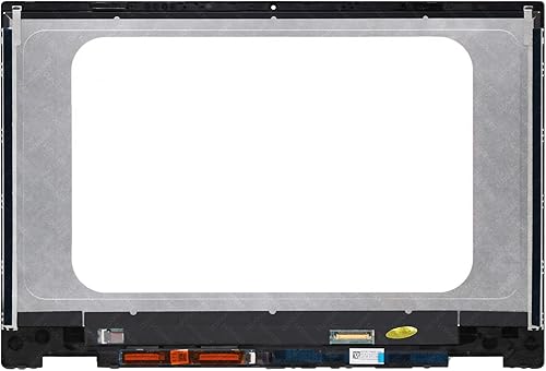 Miniatura 2 de LCDOLED Reemplazo de 14.0 pulgadas FHD 1920x1080 pantalla LCD táctil digitalizador Asamblea bisel con placa para HP Pavilion x360 45.9 ft-dw 14t-dw