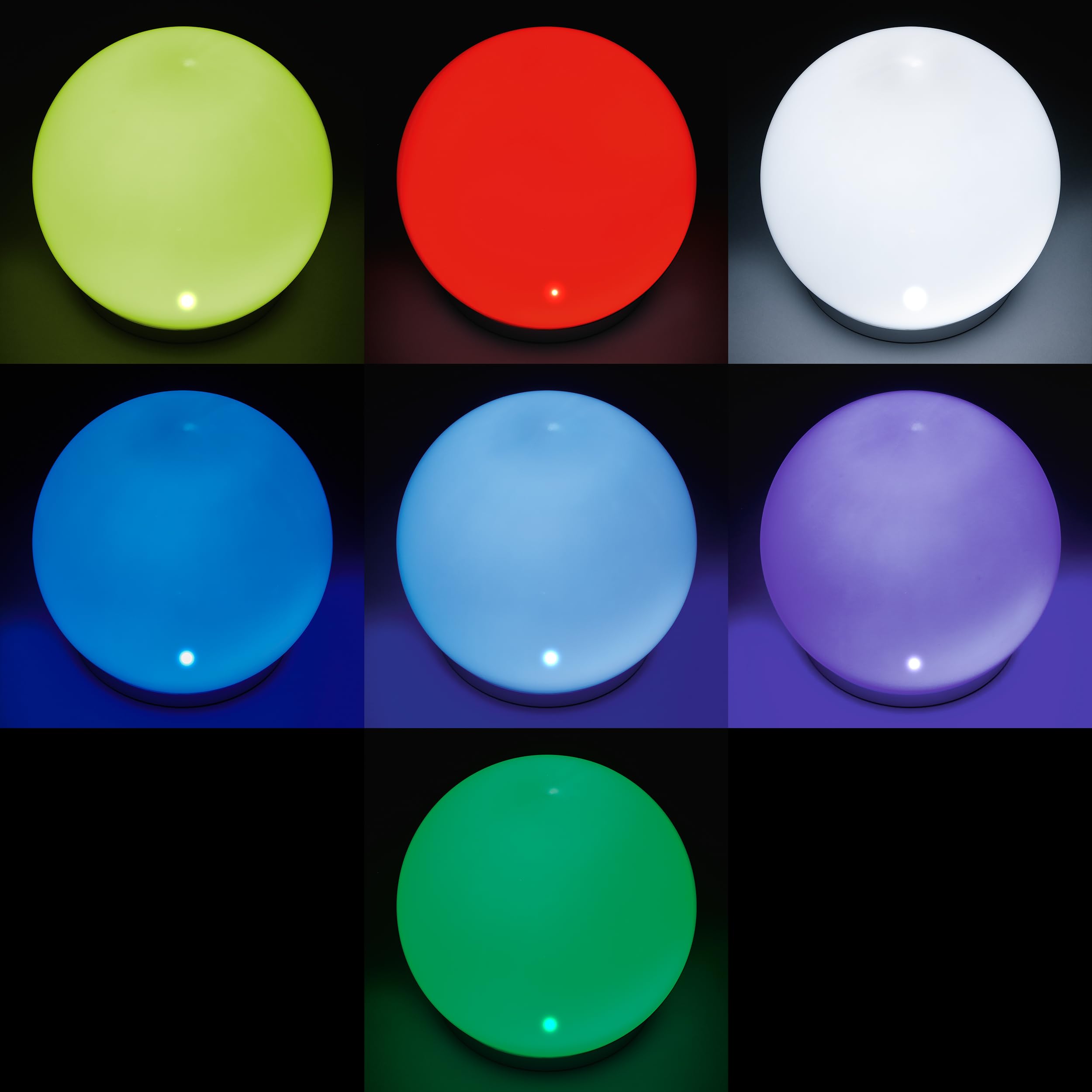 Esotec Solar Schwimmkugel Leuchtkugel Garten Ø25cm Fernbedienung 102619 | Ø25cm, Fernbedienung, 7 Lichtfarben, Kaltweiß & RGB, bis 8 Std, Akku wechselbar, Polykristallin, IP66, schwimmend & stehend