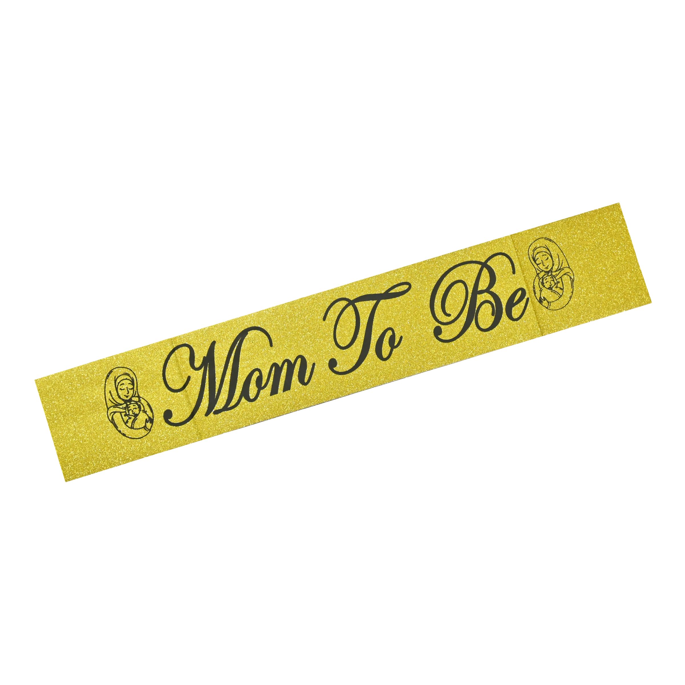 Mom & Dad to Be Sash Set - Baby Shower Gift -5
