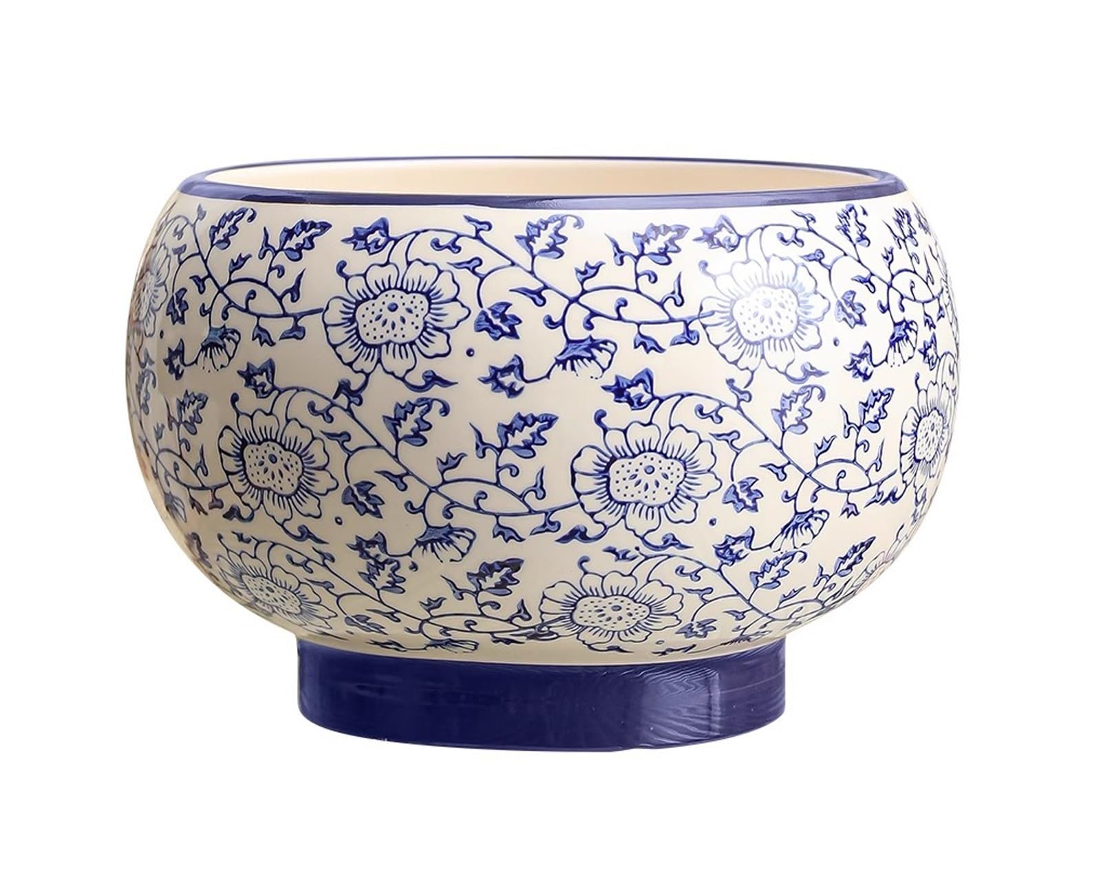 guiling-1986 Pots for Plants Classic Ceramic Flower Pots are Suitable for Placement in Living Rooms Studies Other Settings Flower Pot