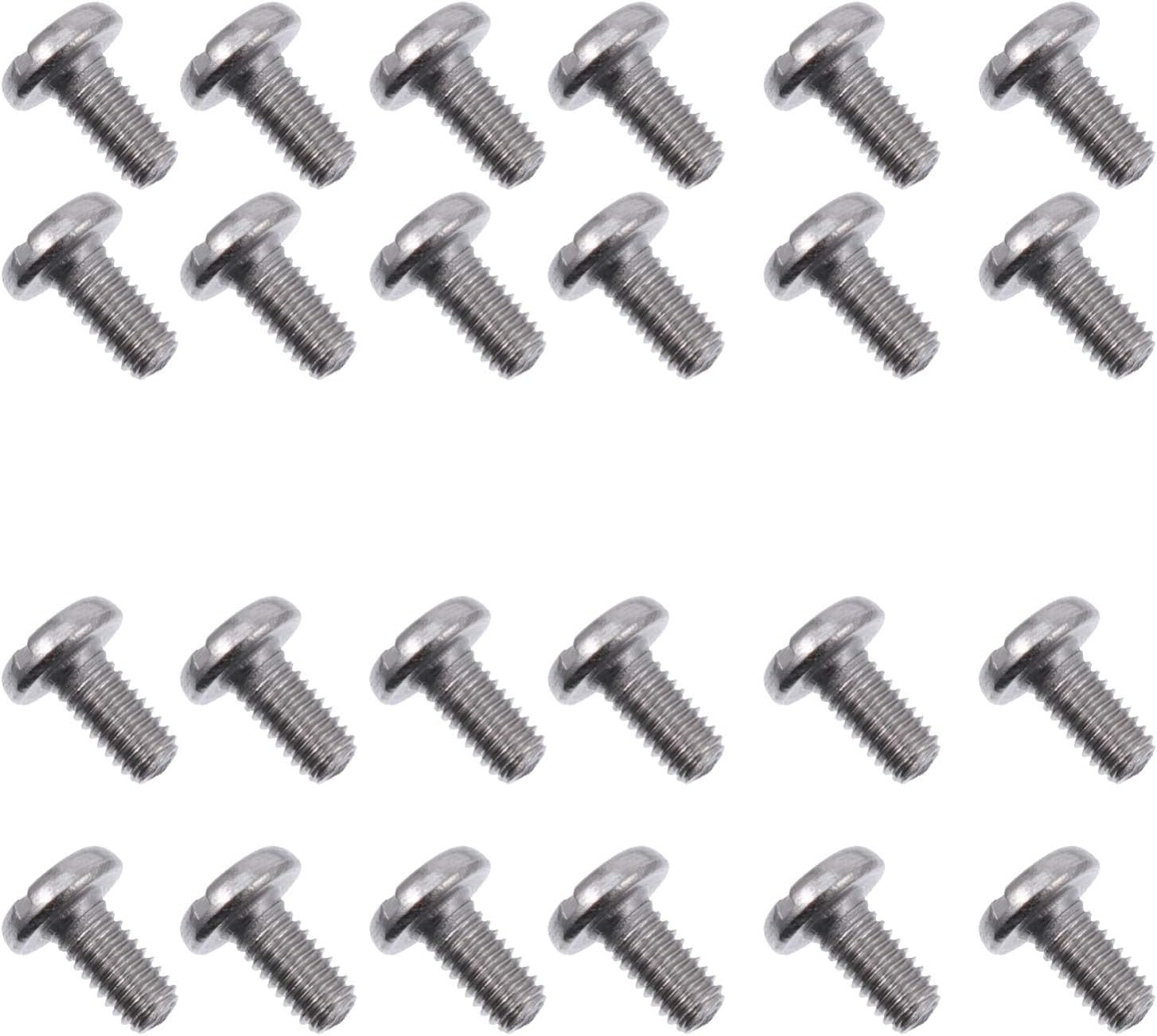 Scicalife 100pcs Round Head Screws Stainless Steel Wall