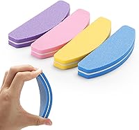 Vista 3 de 40 unidades de limas de uñas pequeñas de grano 100/180 para uñas acrílicas y naturales