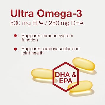Protocol for Life Balance Ultra Omega-3, Fish Oil, EPA DHA, 180 Softgels