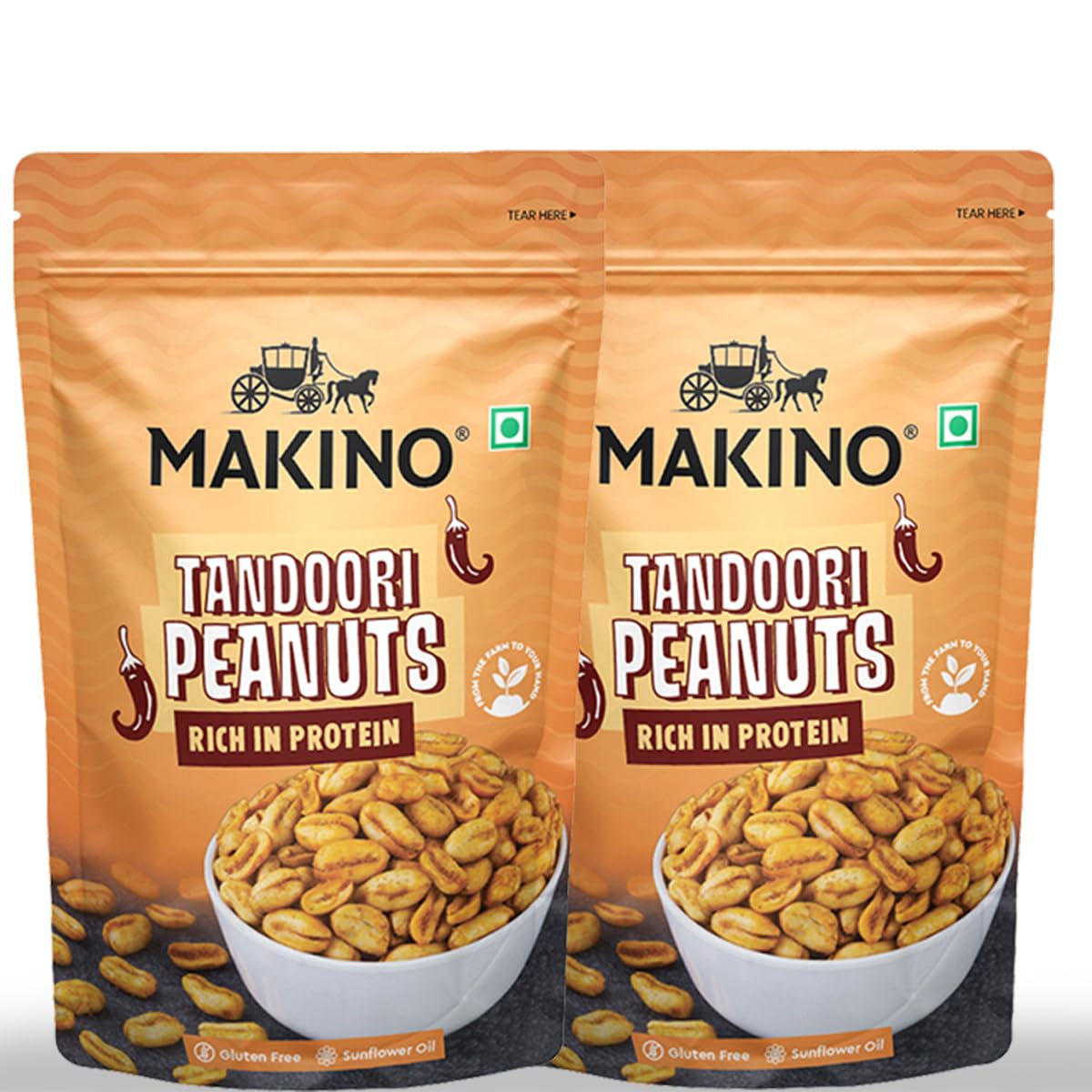 See full amazon price history chart for Makino Roasted Tandoori Peanuts Each 150 gm | Pack of 2 Makino Roasted Tandoori Peanuts Each 150 gm | Pack of 2 (B0DCZNCNF8) Amazon Price History, Amazon Price Tracker