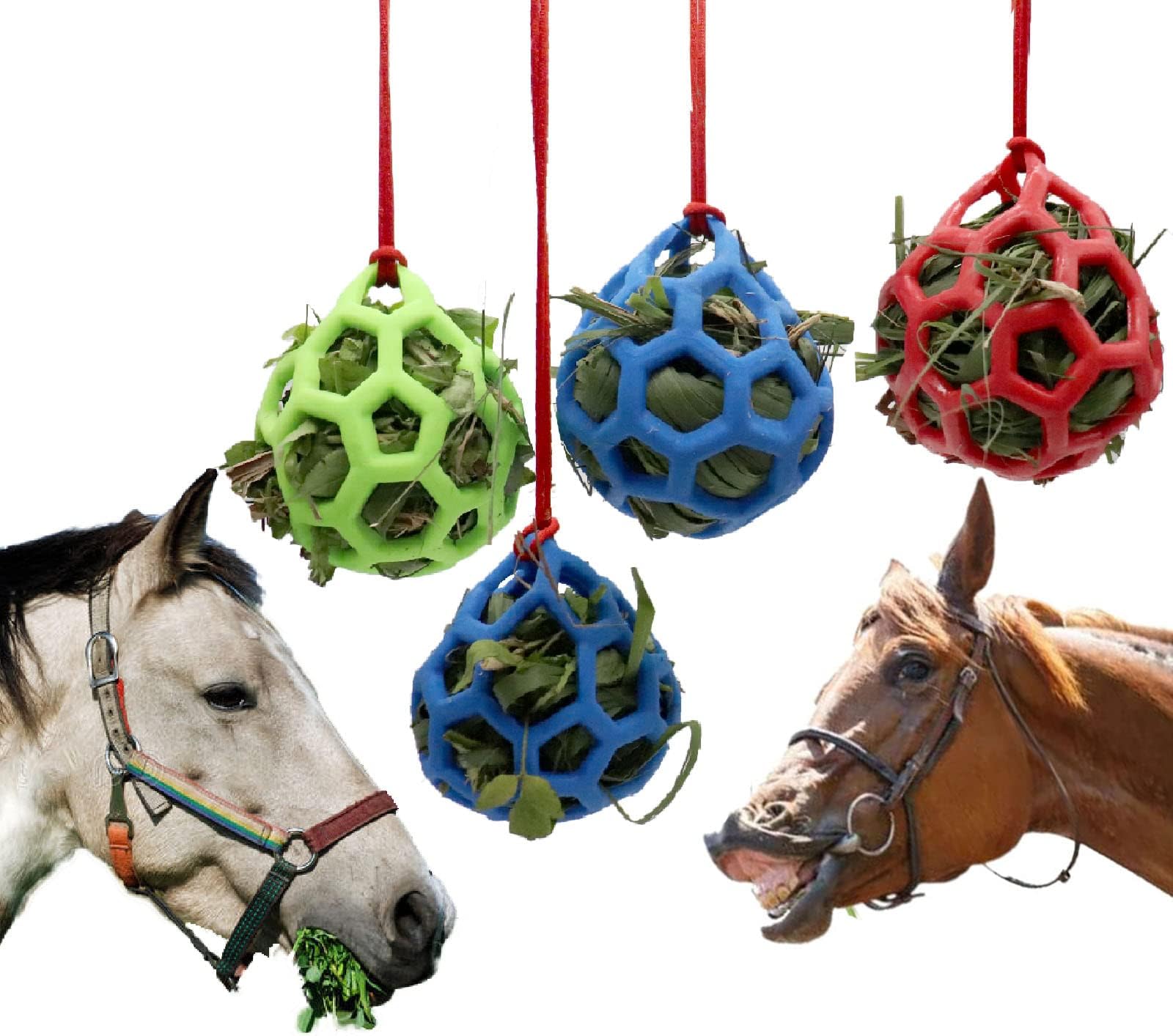 MAXGLAM Horse Ball,Goat Feeder, Hay Balls for Bunny,Slow