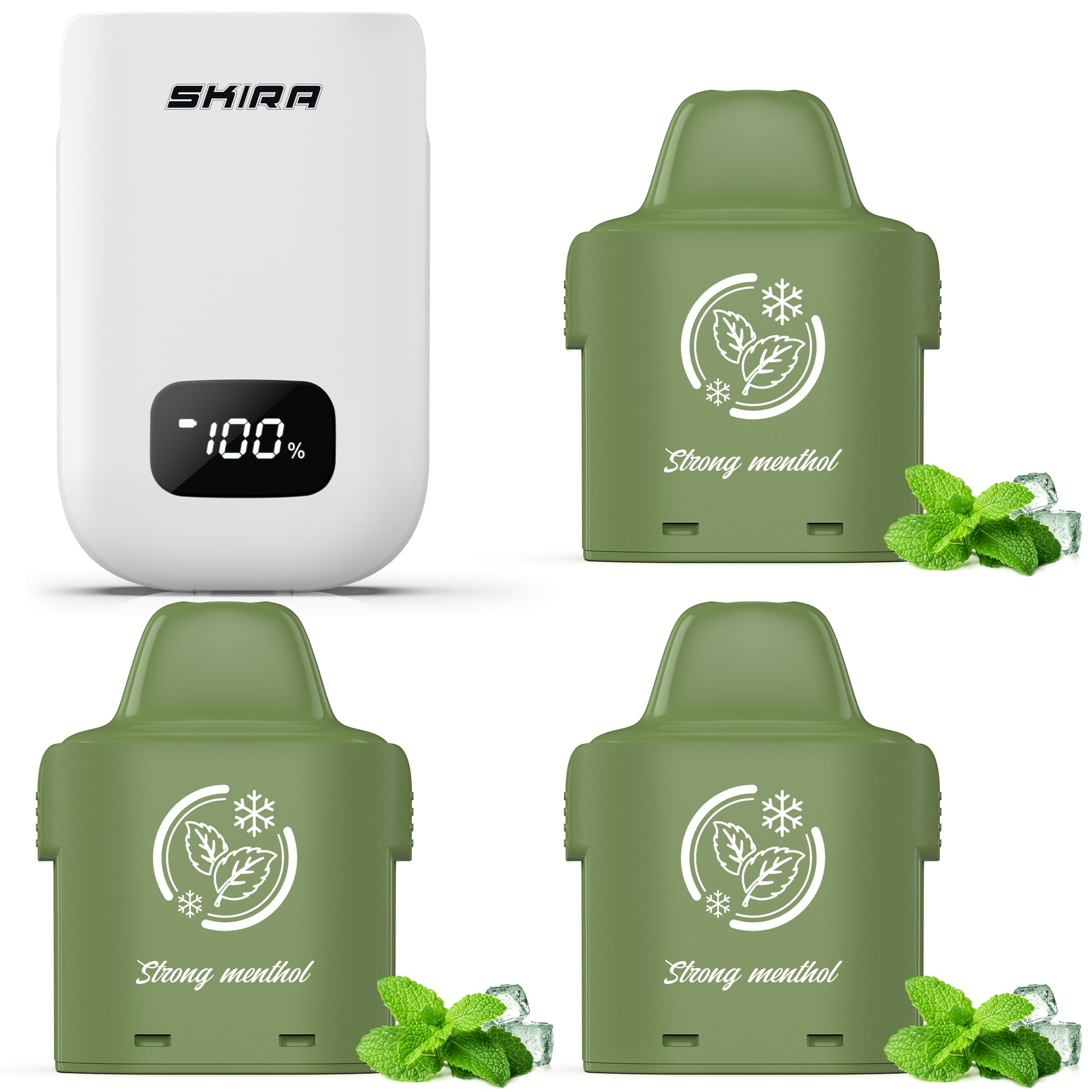 Amazon | SKIRA 電子タバコ I5型 VAPE 本体+ストロングメンソール*3個 