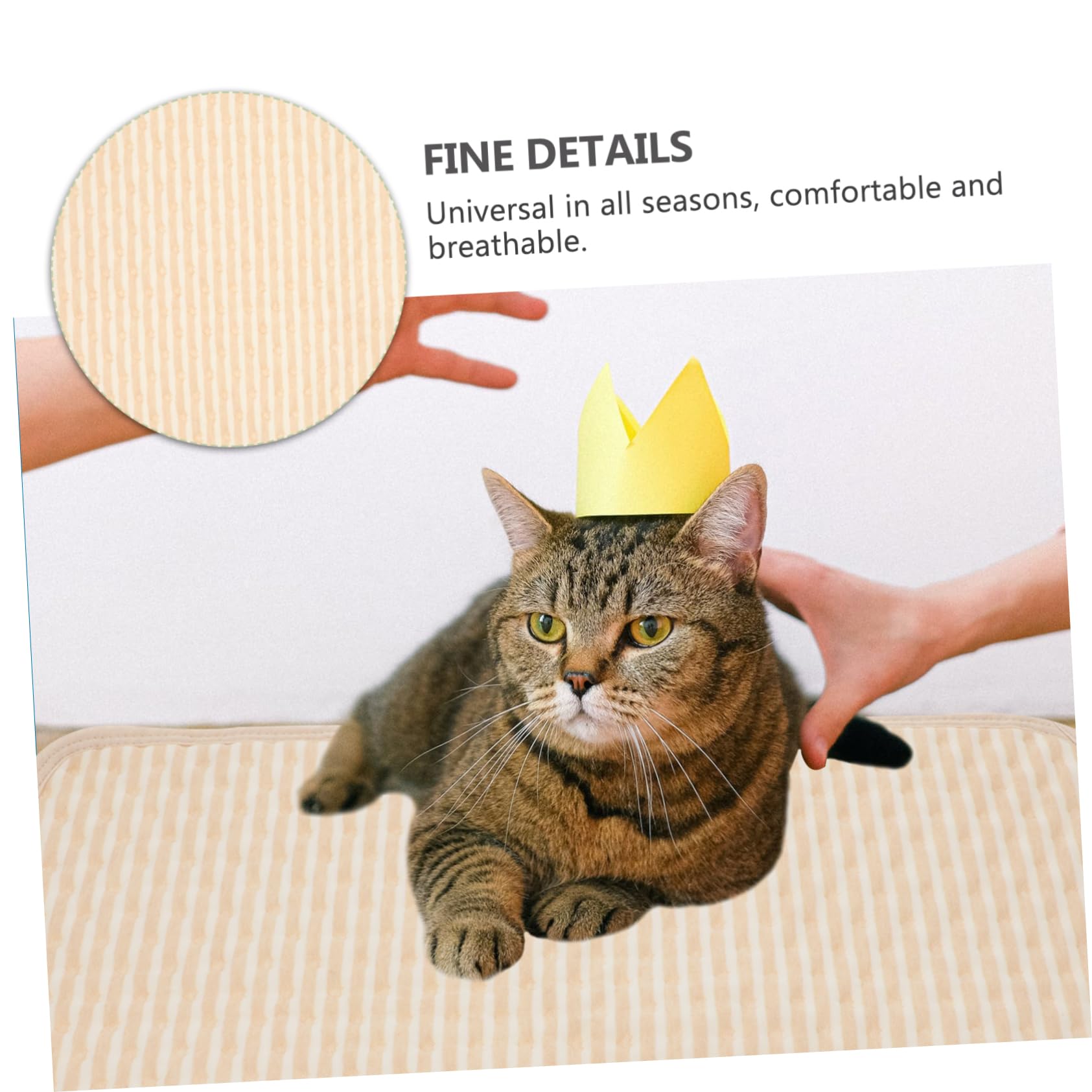 BESPORTBLE 2pcs Pet Pee Mat Washable Pee Pads for Adults Pet Play Mat Pee Pads for Babies Cot Pad Pet Washable Pad Dog Horse Costume Mattress Training Mat Breathable Child Waterproof Layer