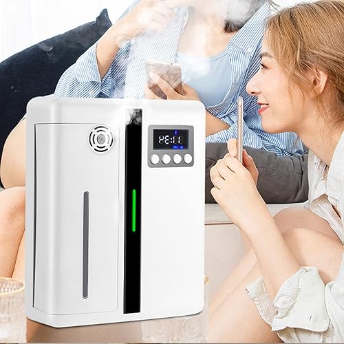 Miniatura 2 de Máquina de aire inteligente con aroma, máquina difusora automática con tecnología nebulizante, difusor de fragancia de aromaterapia para el hogar,