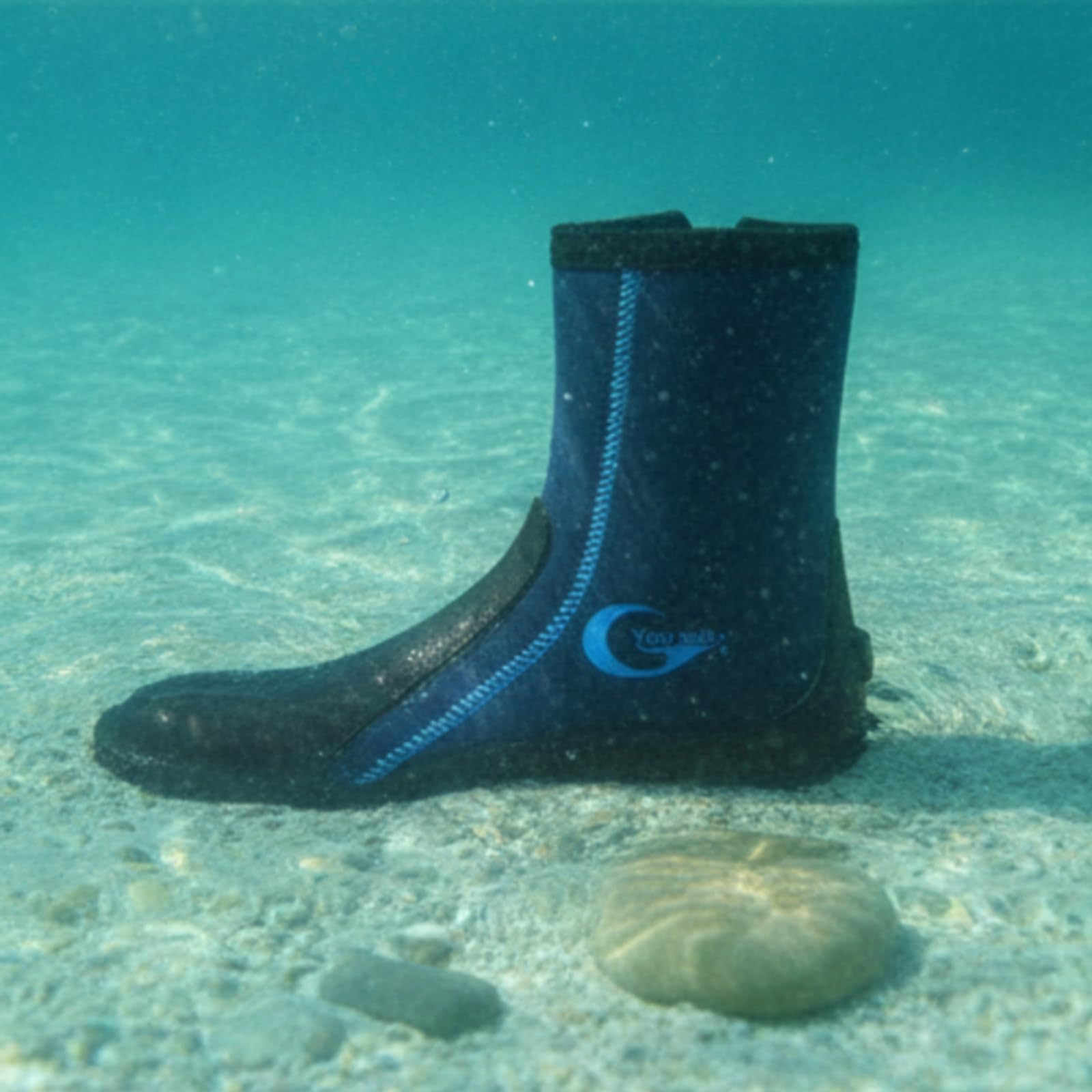 Stivali da Immersione Impermeabili Calzari Sub Neoprene Scarpe Acquatiche Stivaletti Termici Antiscivolo Fodera in Nylon Elastico E Cuciture Visibili, 蓝, Numeric_46 | Antiscivolo, Termici, Stivaletti in , per Snorkeling, Subacquei