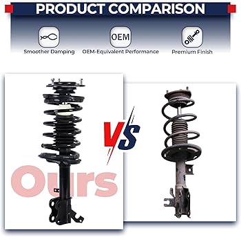 Amazon.com: MOSTPLUS 172114 172115 Front Complete Strut Spring