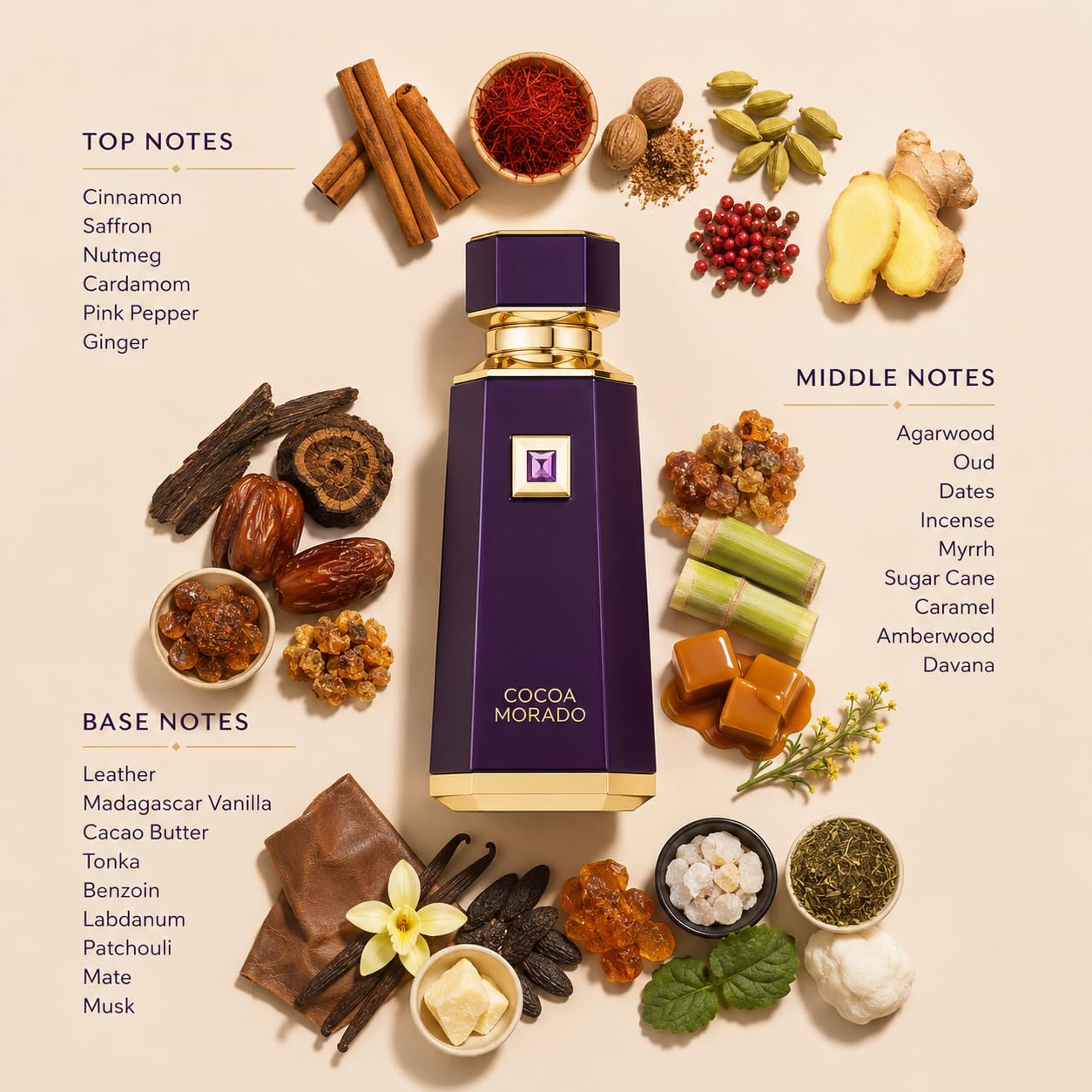 Amazon.com : French Avenue Cocoa Morado EDP 100ml : Beauty