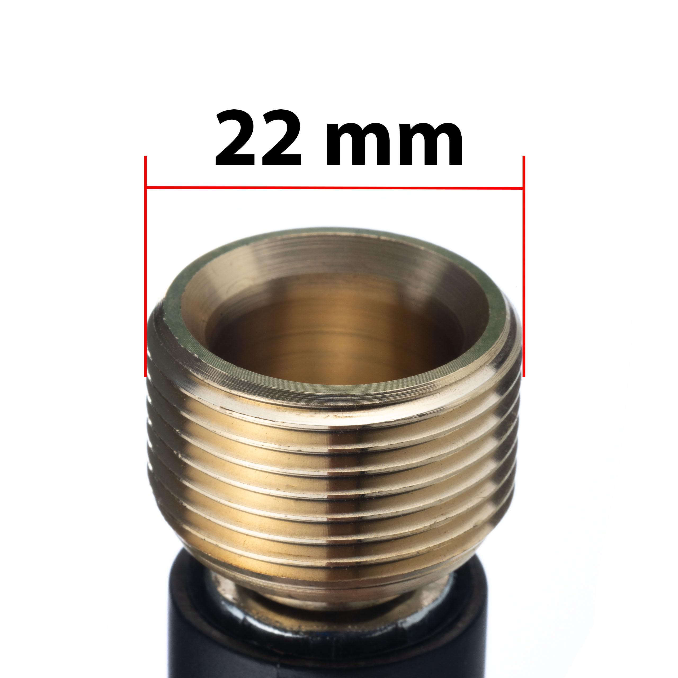 Tubo de Alta Presión 15m Quick Connect – Nylon Reforzado, 200 Bar, 60°C | Click Connect | compatible con limpiador de alta presión Stihl, Nilfisk, Gerni