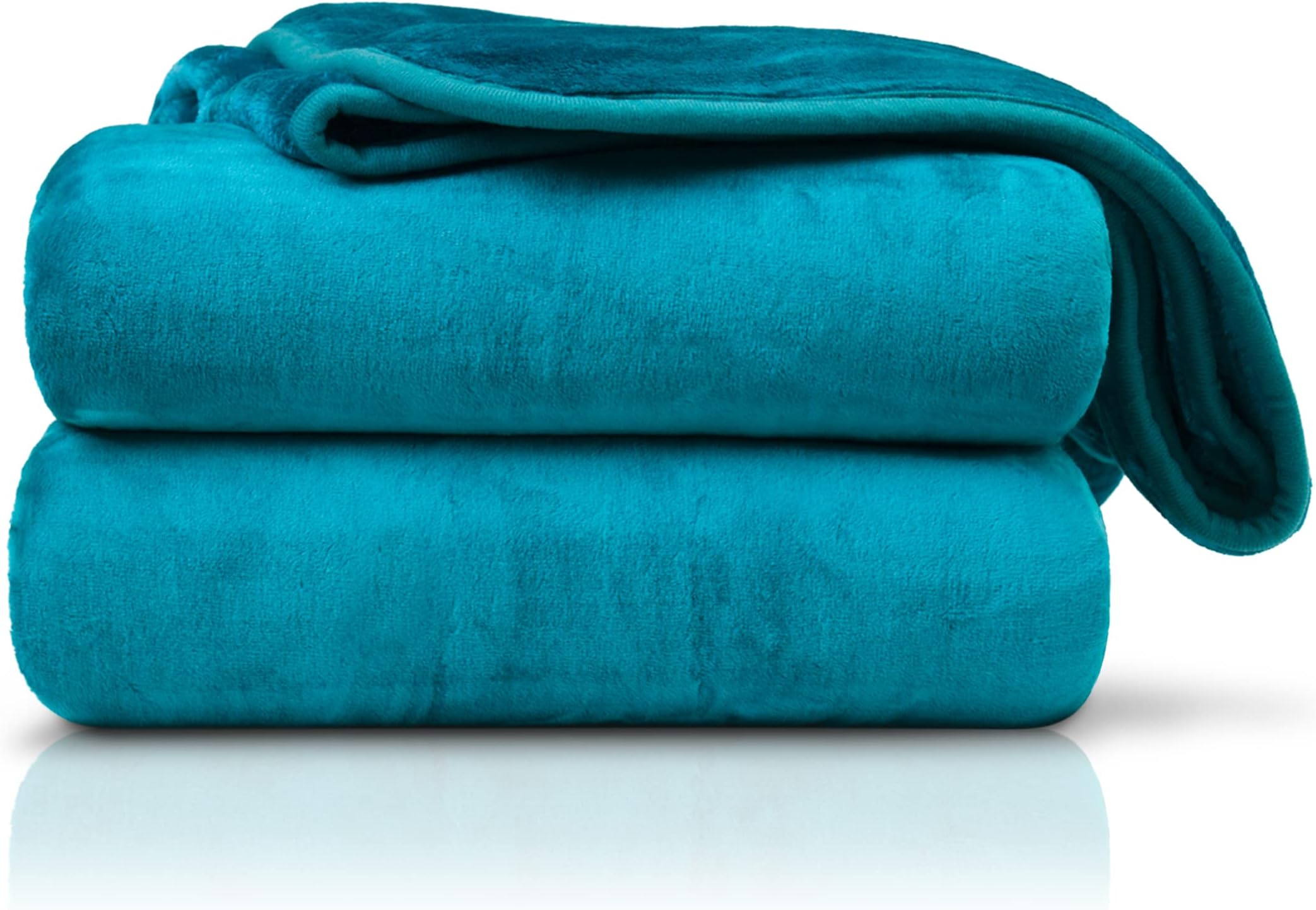 Amago - Cuddly Blanket, Cashmere Feel, 130 x 170 cm - Petrol