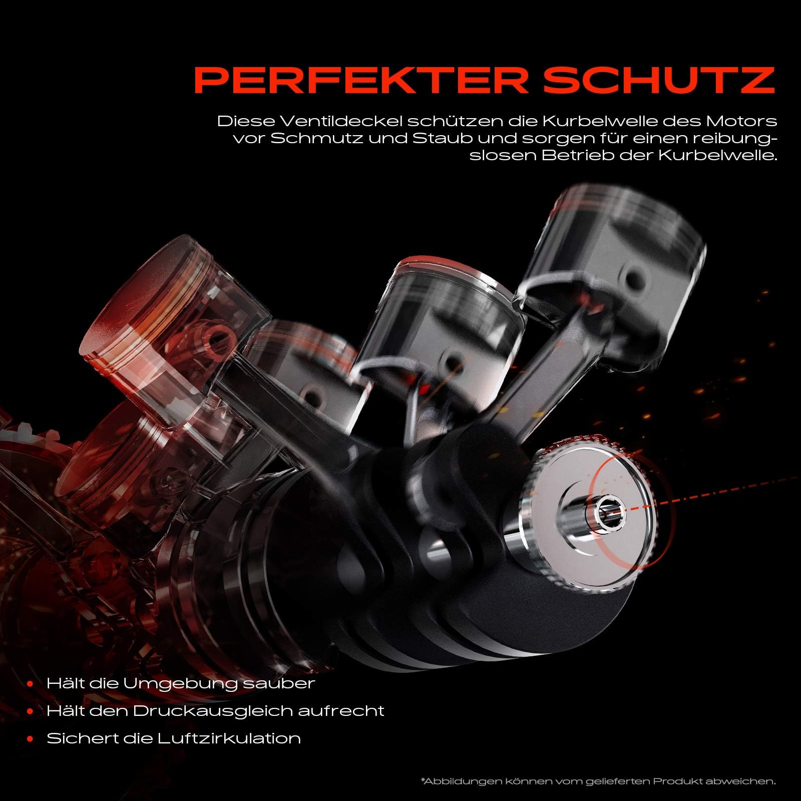 Frankberg Zylinderkopfhaube Kompatibel mit A3 8P1 A3 Sportback 8PA A4 800 A4 Avant 800000 E.O.S 1F7 1F8 Golf V J.e.t.t.a III 1K2 P.a.s.s.a.t 3C2 Replace# 06D103469F